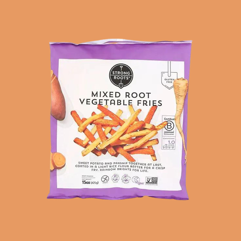strong root vegetable fries